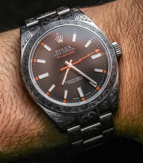 rolex milgauss review|rolex milgauss black bezel.